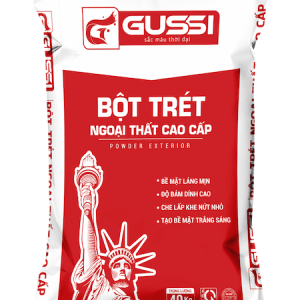 bột trét ngoại thất gussi